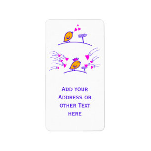 ECHO - Comic Birds Tweetlercools 3 Etiket