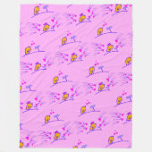 ECHO - Comic Birds Tweetlercools 3 Fleece Deken (Voorkant)