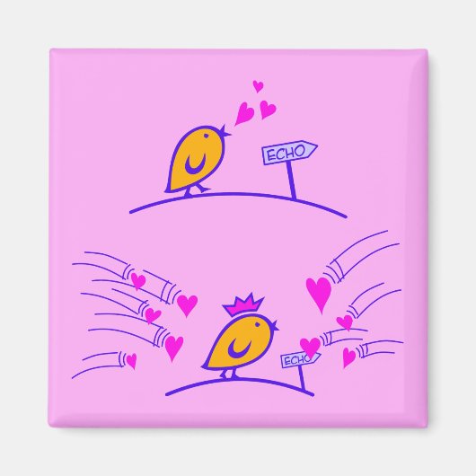 ECHO - Comic Birds Tweetlercools 3 Magneet (Voorkant)