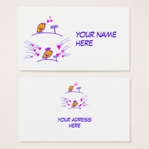 ECHO - Comic Birds Tweetlercools 3 Visitekaartje