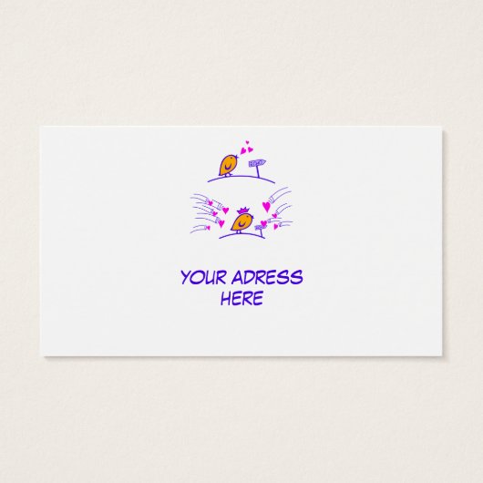 ECHO - Comic Birds Tweetlercools 3 Visitekaartje (Achterkant)