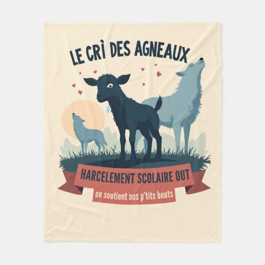 Echo Contre l’Oppression - Badge #BalanceTonTyra Fleece Deken (Voorkant)