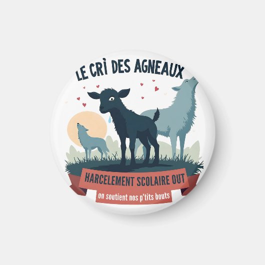 Echo Contre l’Oppression - Badge #BalanceTonTyra Magneet (Voorkant)