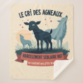 Echo Contre l’Oppression - Badge #BalanceTonTyra Sherpa Deken (Voorkant)