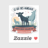 Echo Contre l’Oppression - Badge #BalanceTonTyra Sticker (Vel)