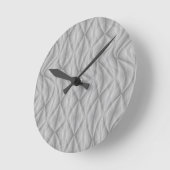 Echo Curves – Minimalistische wandklok (Hoek)