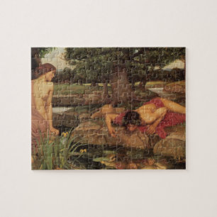 Echo en Narcissus beeldende kunst Legpuzzel