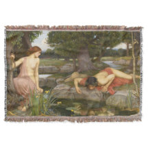 Echo en Narcissus door John William Waterhouse