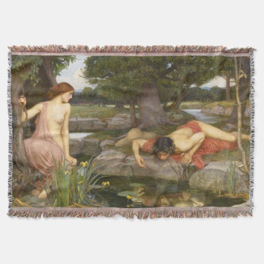 Echo en Narcissus door John William Waterhouse Deken (Voorkant)