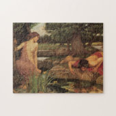 Echo en Narcissus fijne kunst Legpuzzel (Horizontaal)