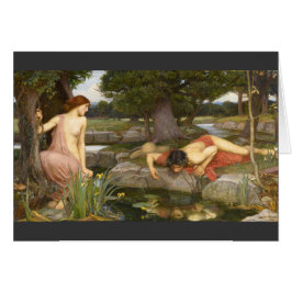 Echo- en Narcissus van pre-Raphaelite