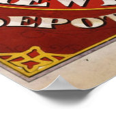 Echo fijnsnijtabak poster (Hoek)