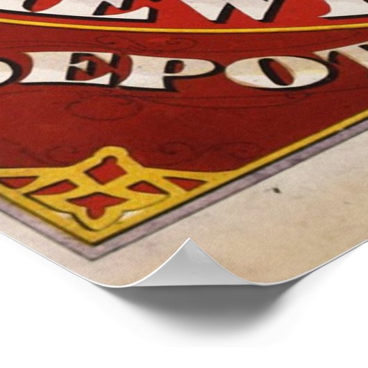 Echo fijnsnijtabak poster (Hoek)