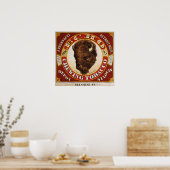 Echo fijnsnijtabak poster (Keuken)