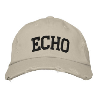 Echo geborduurd Pet