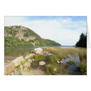 Echo Lake Beach in Acadia National Park