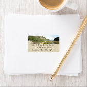 Echo Lake Beach in Acadia National Park Etiket (Insitu)