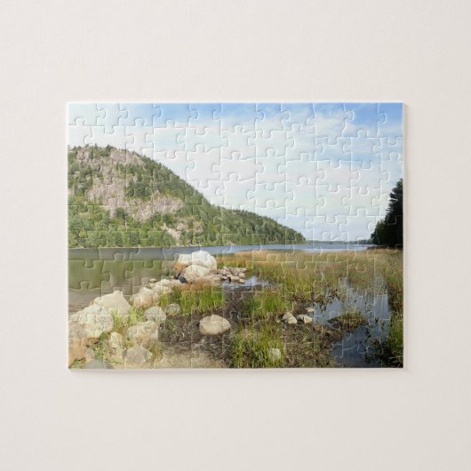 Echo Lake Beach in Acadia National Park Legpuzzel (Horizontaal)