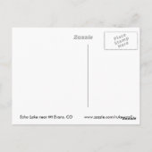 Echo Lake Briefkaart (Achterkant)