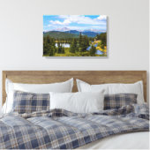 Echo Lake, Colorado Canvas Afdruk (Insitu (Slaapkamer))
