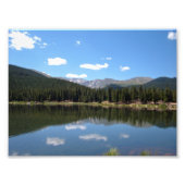 Echo Lake Mt Evans Colorado Foto Afdruk (Voorkant)