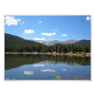 Echo Lake Mt Evans Colorado Foto Afdruk