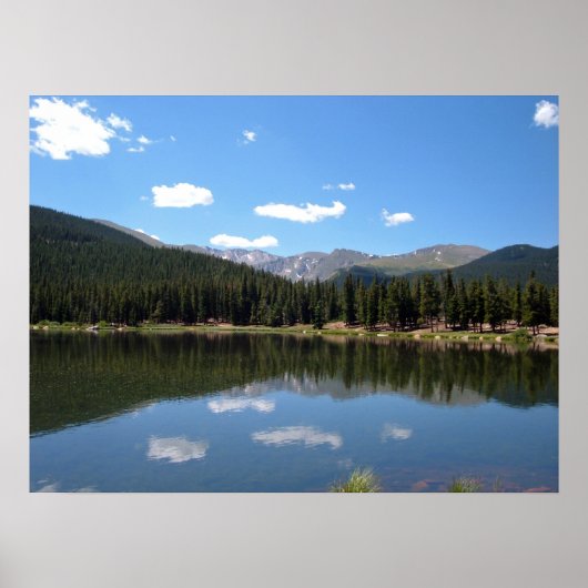 Echo Lake Mt Evans Colorado Poster (Voorkant)