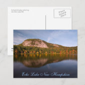 Echo Lake New Hampshire Briefkaart (Voorkant / Achterkant)