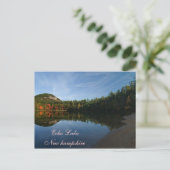 Echo Lake New Hampshire Briefkaart (Staand voorkant)