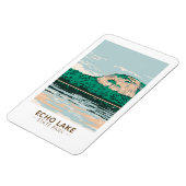 Echo Lake State Park New Hampshire  Magneet (Linkerzijde)