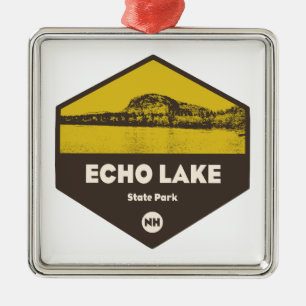 Echo Lake State Park New Hampshire Metalen Ornament