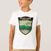 Echo Lake State Park New Hampshire  T-shirt (Voorkant)