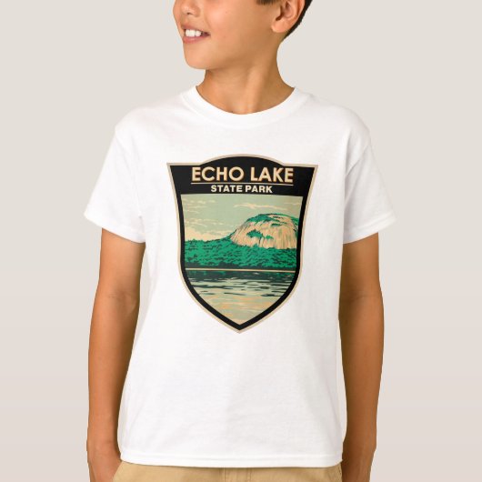Echo Lake State Park New Hampshire  T-shirt (Voorkant)
