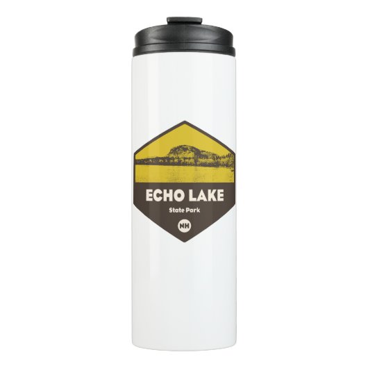 Echo Lake State Park New Hampshire Thermosbeker (Voorkant)