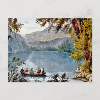 Echo Lake: White Mountains Briefkaart