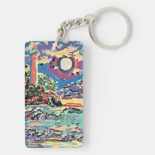 ECHO Lighthouse Sleutelhanger (achterkant)