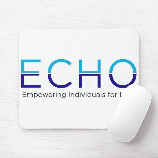 ECHO-Logo Muismat (Met muis)