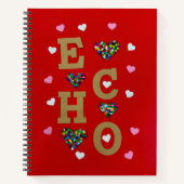 ECHO LOVE spiral notebook Notitieboek (Voorkant)