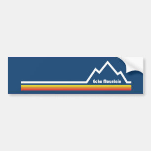 Echo Mountain Colorado Bumpersticker