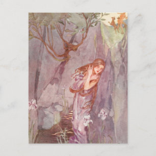 Echo & Narcissus  illustratie van Stratton Briefkaart