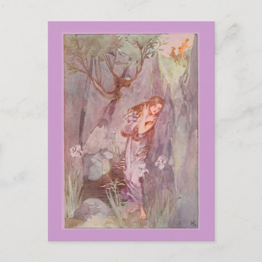 Echo & Narcissus van Stratton Briefkaart (Voorkant)