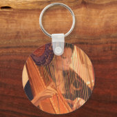 "Echo of Angels" Harp Player Waterverf Sleutelhanger (Voorkant)