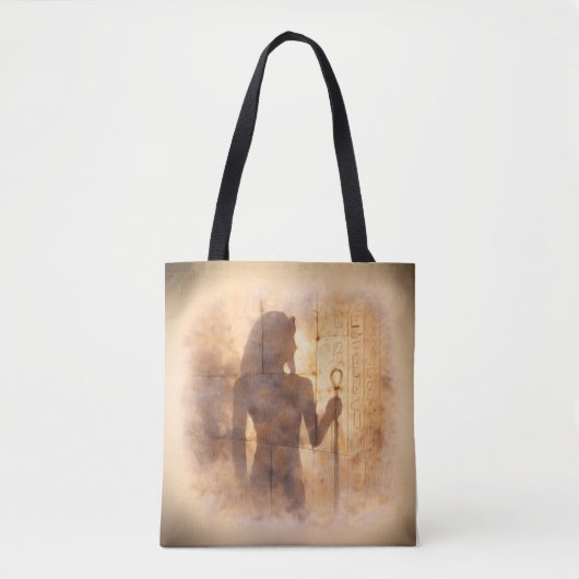 Echo of the Pharaoh Ancient Egyptian Art Tote Bag (Voorkant)