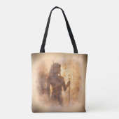 Echo of the Pharaoh Ancient Egyptian Art Tote Bag (Achterkant)