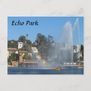 Echo Park Lake Briefkaart