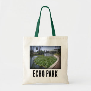 Echo Park Lake in Los Angeles, Californië Tote Bag