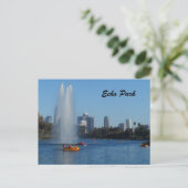 Echo Park Lake - Los Angeles Briefkaart (Staand voorkant)