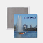 Echo Park Lake Magneet (Voorkant / Achterkant)