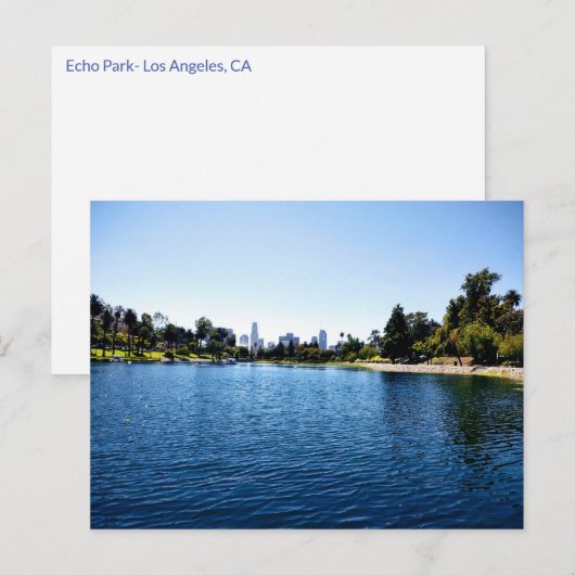 ECHO PARK- LOS ANGELES #1 BRIEFKAART (Voorkant / Achterkant)