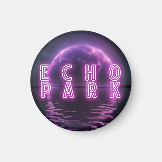 ECHO PARK NIGHtKLUB-badge Magneet (Voorkant)